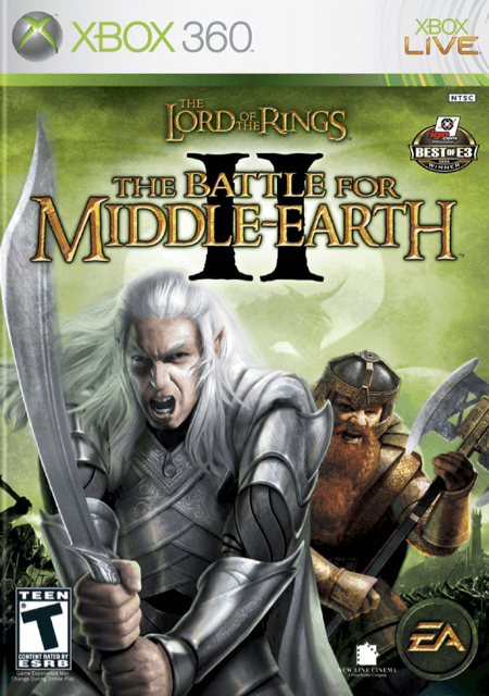 Xbox 360 The Lord of the Rings: The Battle for Middle-Earth II cover