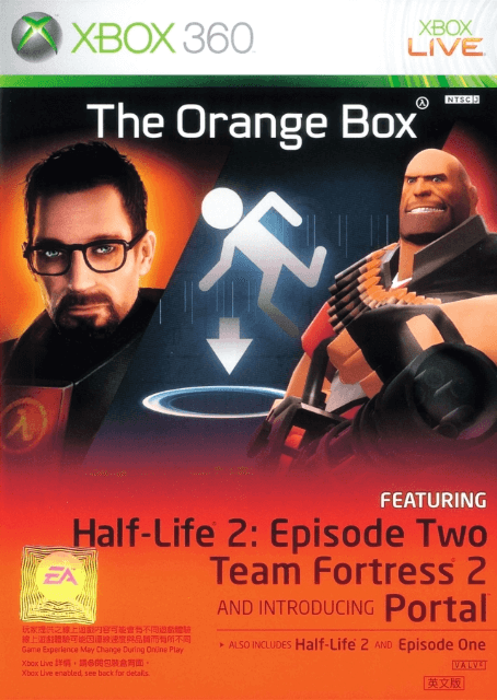 Xbox 360 The Orange Box cover