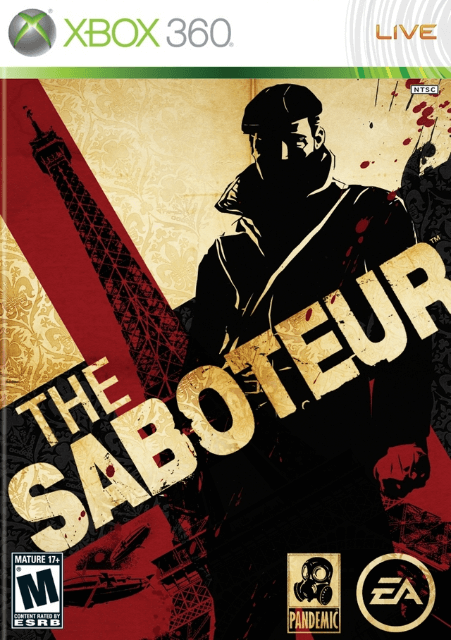 Xbox 360 The Saboteur kaas