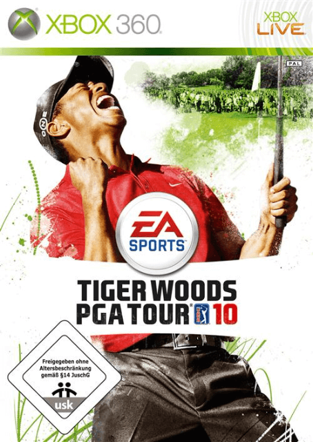 Xbox 360 Tiger Woods PGA Tour 10 обложки