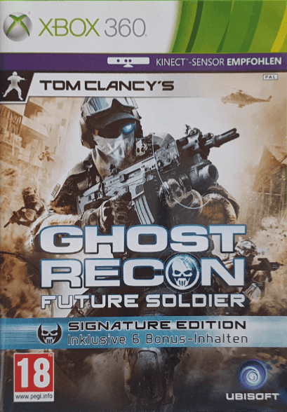 Xbox 360 Tom Clancy's Ghost Recon: Future Soldier cover