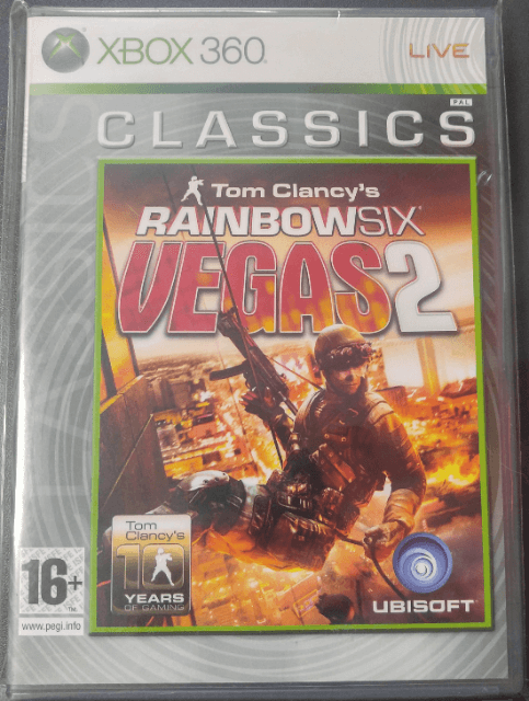 Xbox 360 Tom Clancy's Rainbow Six Vegas 2 обложки