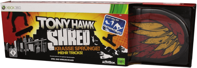 Xbox 360 Tony Hawk: Shred cover