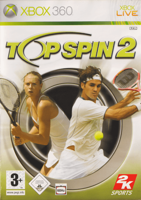Xbox 360 Top Spin 2 cover