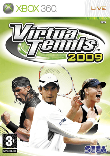 Xbox 360 Virtua Tennis 2009 обложки
