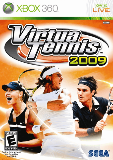 Xbox 360 Virtua Tennis 2009 cover