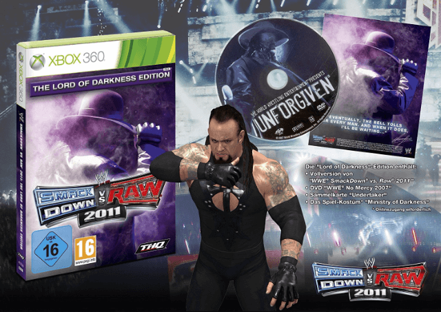 Xbox 360 WWE SmackDown vs. Raw 2011 обложки