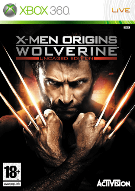 Xbox 360 X-Men Origins: Wolverine cover