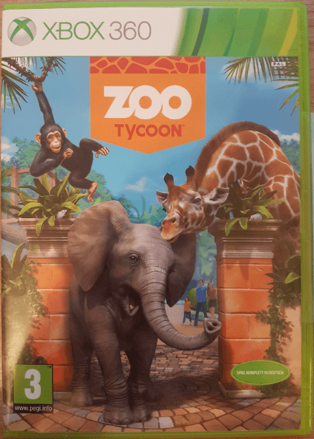 Xbox 360 Zoo Tycoon kaas