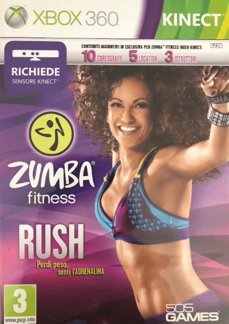 Xbox 360 Zumba Fitness Rush cover