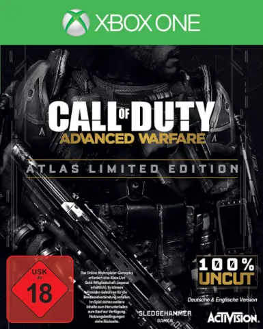 Xbox One Call of Duty: Advanced Warfare Atlas Limited Edition kaas