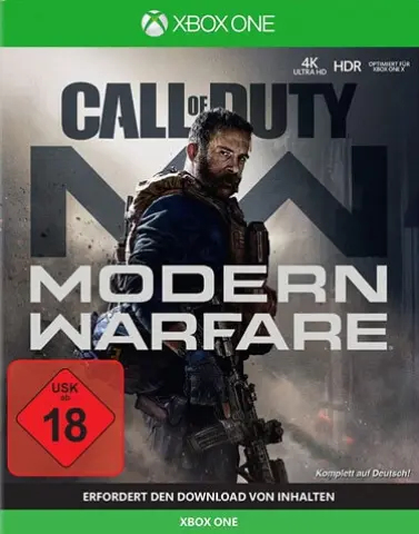 Xbox One Call of Duty: Modern Warfare kaas