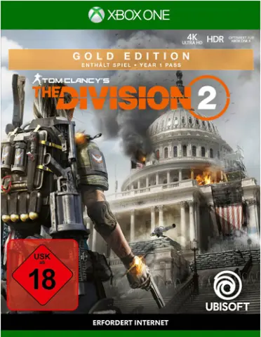 Xbox One Tom Clancy's The Division 2 Gold Edition kaas
