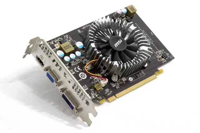MSI GeForce GT 240 GPU обложки