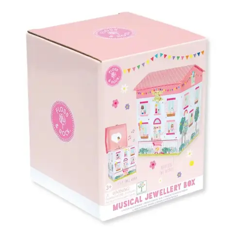 Musical Jewellery Box - Doll House kaas