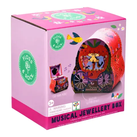 Musical Jewellery Box - Fairytale Carriage kaas