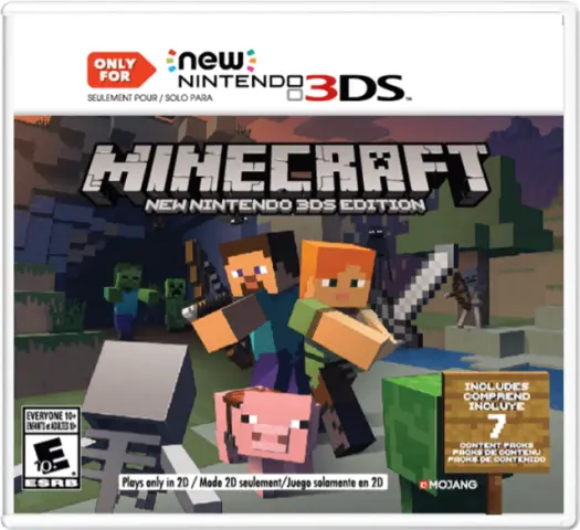 New 3DS Minecraft: New Nintendo 3DS Edition cover
