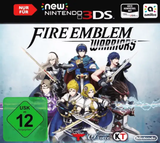 New 3DS Fire Emblem Warriors cover