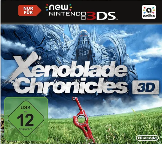 New 3DS Xenoblade Chronicles 3D cover