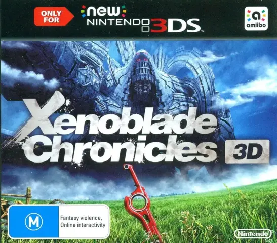 New 3DS Xenoblade Chronicles 3D cover