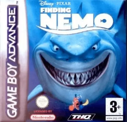 GBA Disney/Pixar Finding Nemo cover