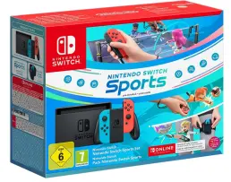 Nintendo Switch with Red and Blue Joy-Con incl. Nintendo Switch Sports