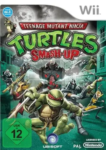 Wii Teenage Mutant Ninja Turtles: Smash-Up kaas