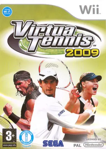 Wii Virtua Tennis 2009 kaas