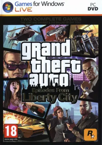 PC Grand Theft Auto: Episodes From Liberty City обложки