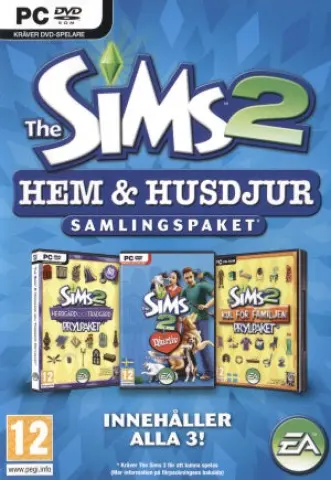 PC The Sims 2 Fun with Pets Collection Expansion Pack обложки