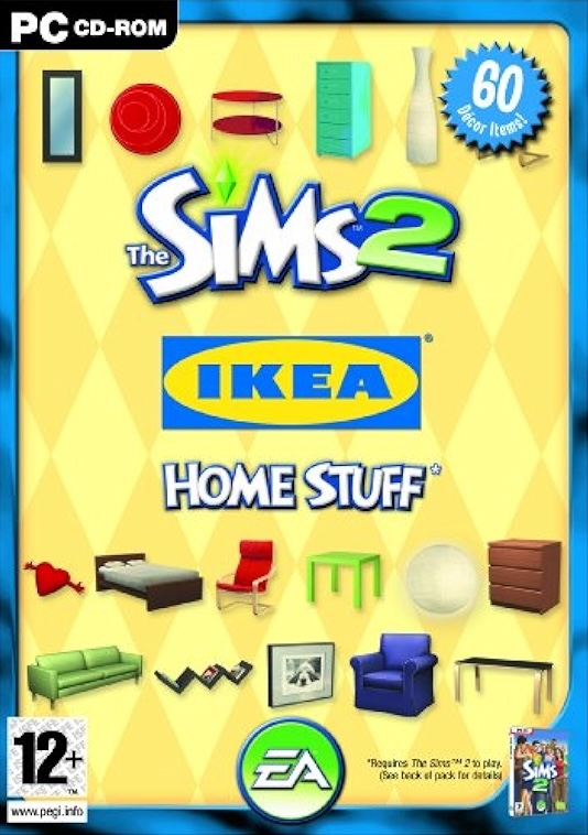 PC The Sims 2: IKEA Home Stuff Expansion Pack kaas