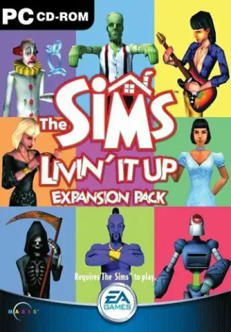 PC The Sims Livin' It Up Expansion Pack kaas