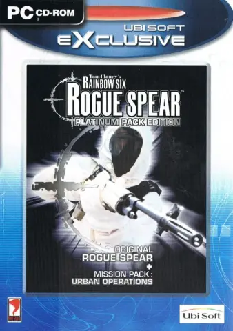 PC Tom Clancy's Rainbow Six: Rogue Spear - Platinum Pack Edition обложки