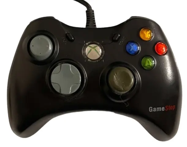 PDP GameStop Xbox 360 Wired Controller - Black kaas