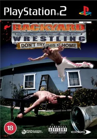 PS2 Backyard Wrestling: Don't Try This at Home cover