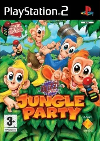 PS2 Buzz! Junior: Jungle Party обложки