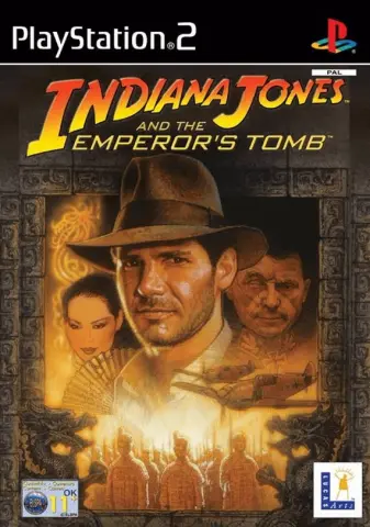 PS2 Indiana Jones and the Emperor's Tomb kaas