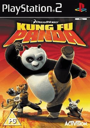PS2 Kung Fu Panda kaas