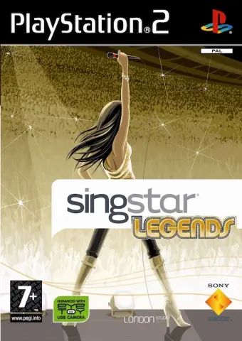 PS2 Singstar: Legends kaas