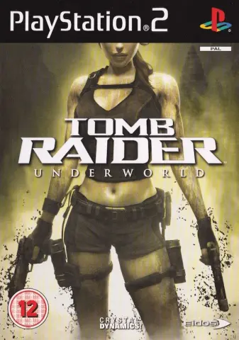 PS2 Tomb Raider: Underworld обложки