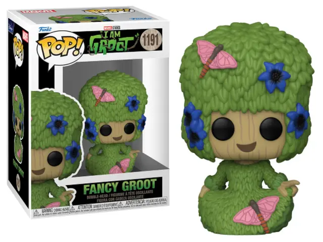 POP! Marvel I Am Groot  - Fancy Groot Vinyl Bobble-Head #1191 kaas