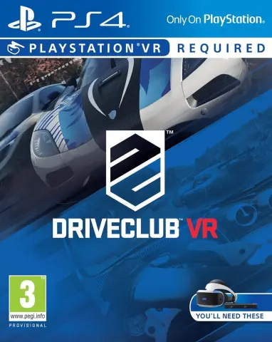 PS VR Driveclub VR обложки