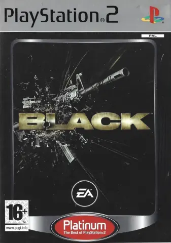 PS2 Black kaas