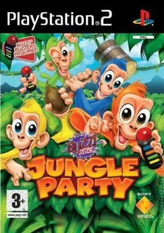 PS2 Buzz! Junior: Jungle Party kaas