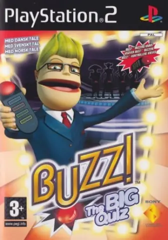PS2 Buzz! The Big Quiz kaas