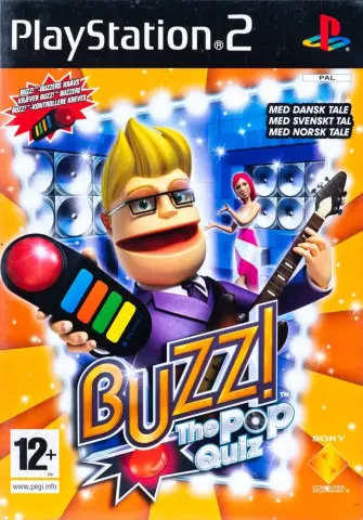 PS2 Buzz!: The Pop Quiz kaas