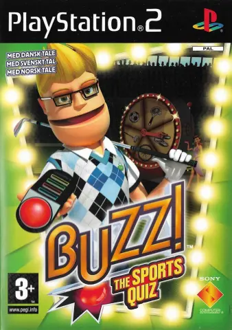 PS2 Buzz! The Sports Quiz kaas