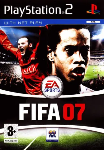 PS2 FIFA 07 обложки