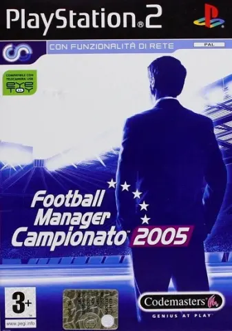 PS2 Football Manager Campionato 2005 kaas