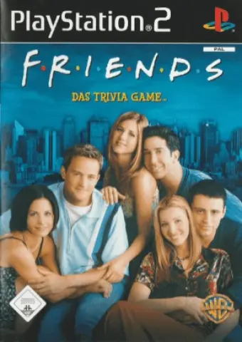 PS2 Friends: Das Trivia Game kaas